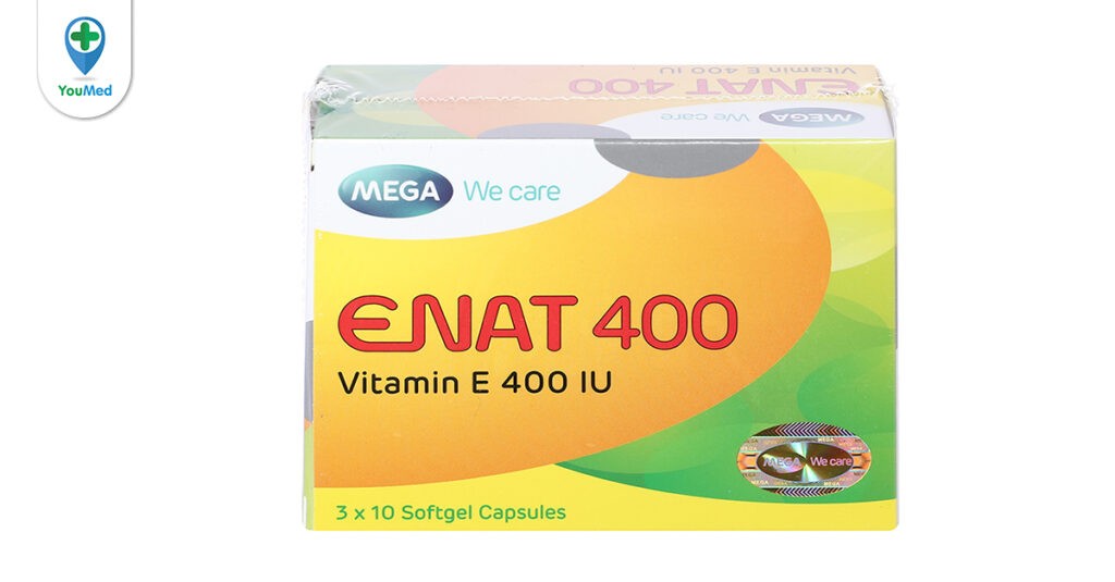 Vitamin E Mega Enat 400 có tốt không? Giá, thành phần và cách sử dụng