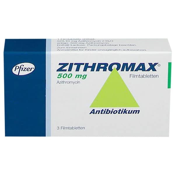 Những thông tin cần biết về thuốc Zithromax 500