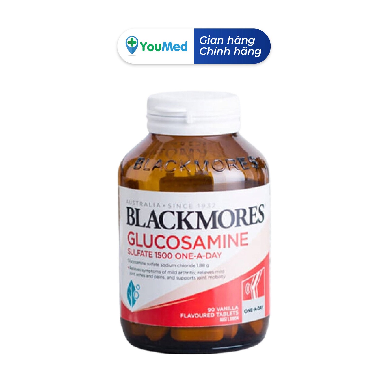 Thuốc bổ xương khớp Blackmores Glucosamine Sulfate 1500 One-A-Day Úc