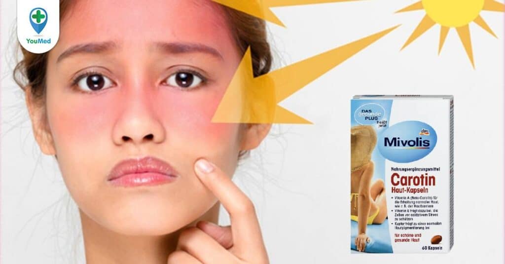 Viên uống chống nắng Mivolis Carotin của Đức có tốt không?