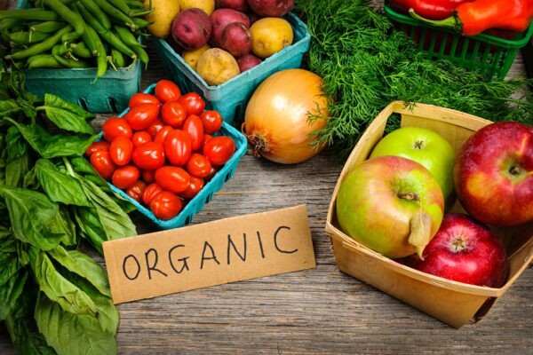Các loại rau củ quả hữa cơ (organic) rất tốt cho người bị ung thư gan