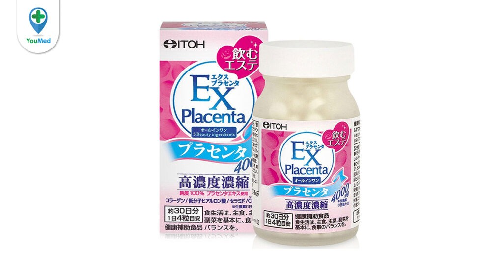 Viên uống collagen nhau thai cừu Itoh EX Placenta Nhật Bản?