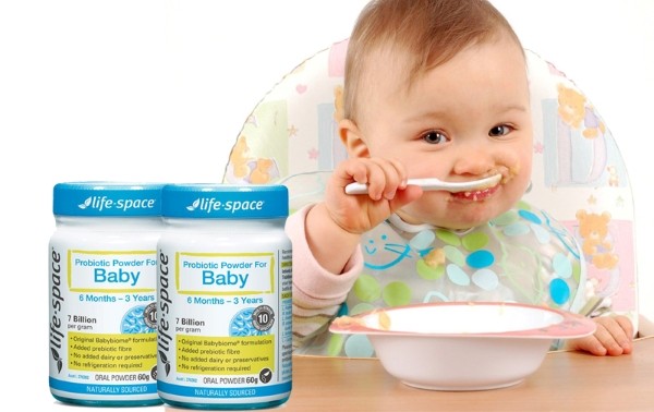 Men vi sinh Úc Life Space giúp bé ăn ngon tiêu hóa khỏe