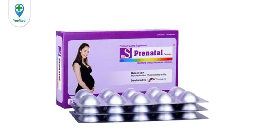 Viên uống dành cho mẹ bầu S Prenatal có tốt không? Lưu ý gì khi sử dụng