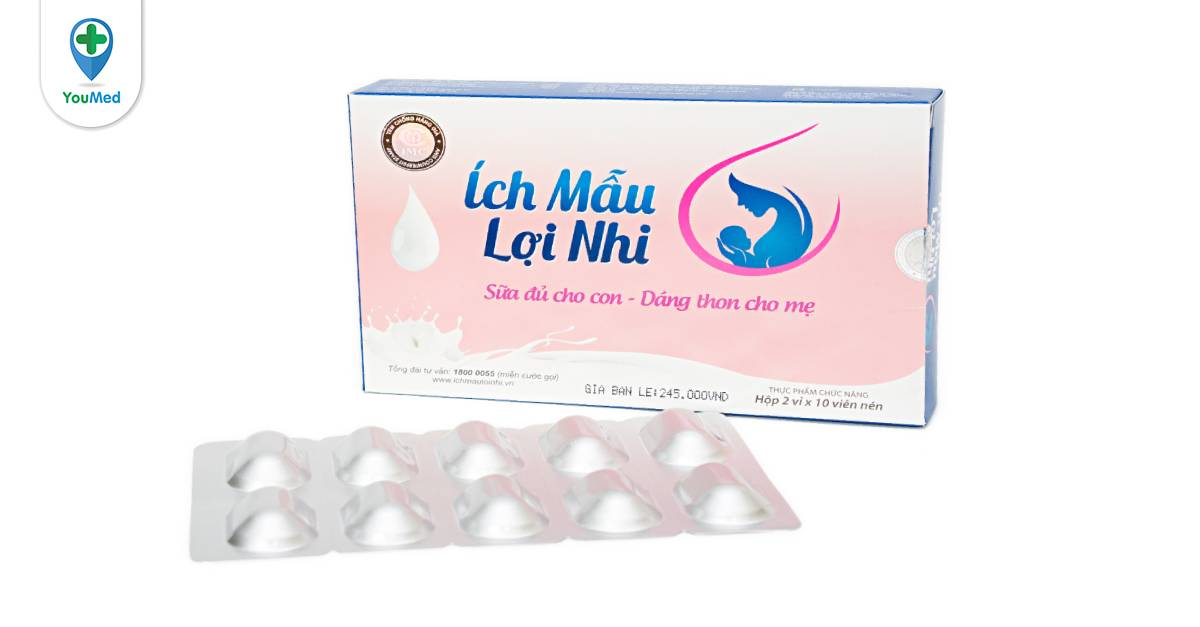 Viên uống lợi sữa Ích mẫu lợi nhi có tốt không? Lưu ý khi dùng - YouMed