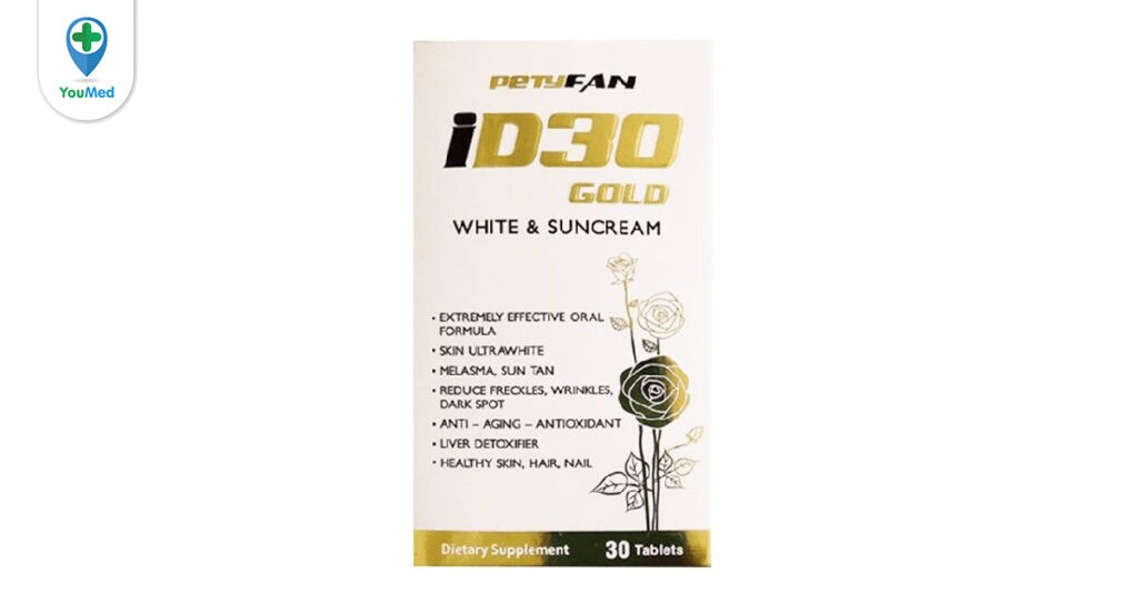 Viên uống chống nắng ID30 Gold White & Suncream có tốt không? Lưu ý khi dùng
