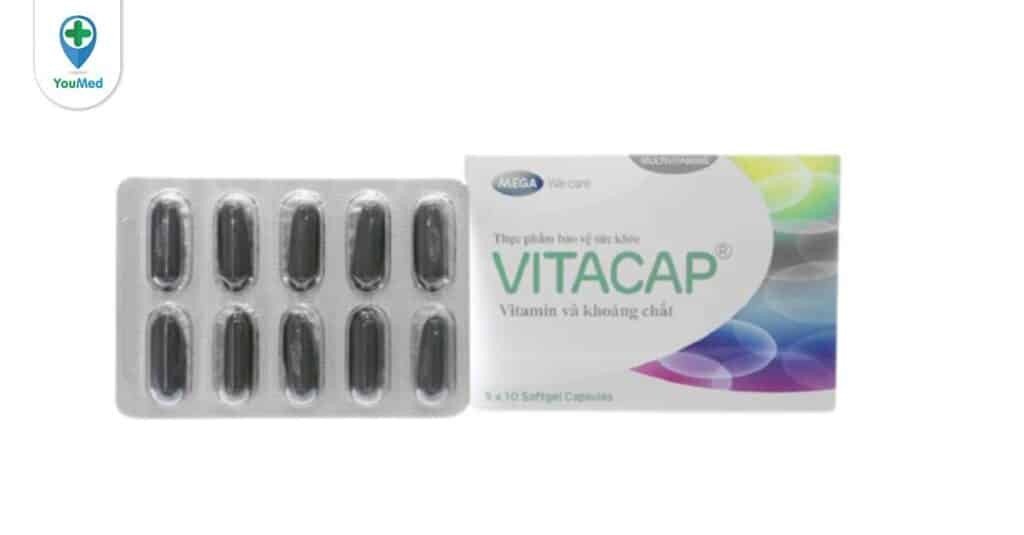 Vitacap viên uống bổ sung vitamin khoáng chất có tốt không? Lưu ý khi dùng