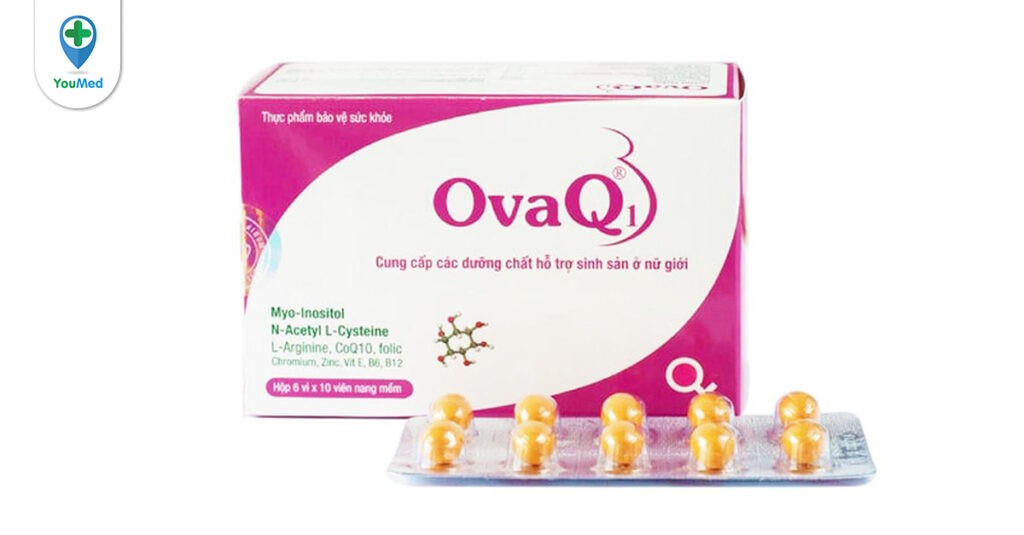 Viên uống hỗ trợ tăng khả năng mang thai Ovaq1 Mediplantex có tốt không? Lưu ý khi dùng