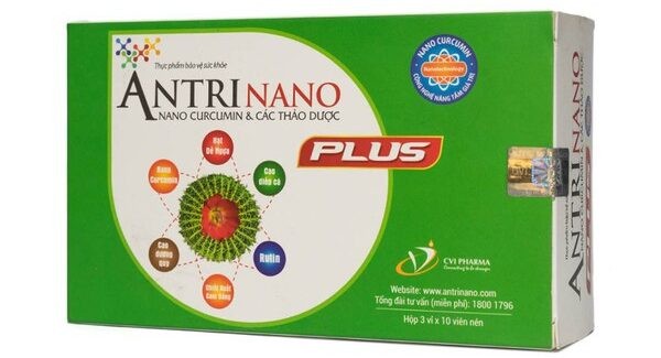 Antri Nano Plus là thực phẩm chức năng có công dụng hỗ trợ điều trị bệnh trĩ