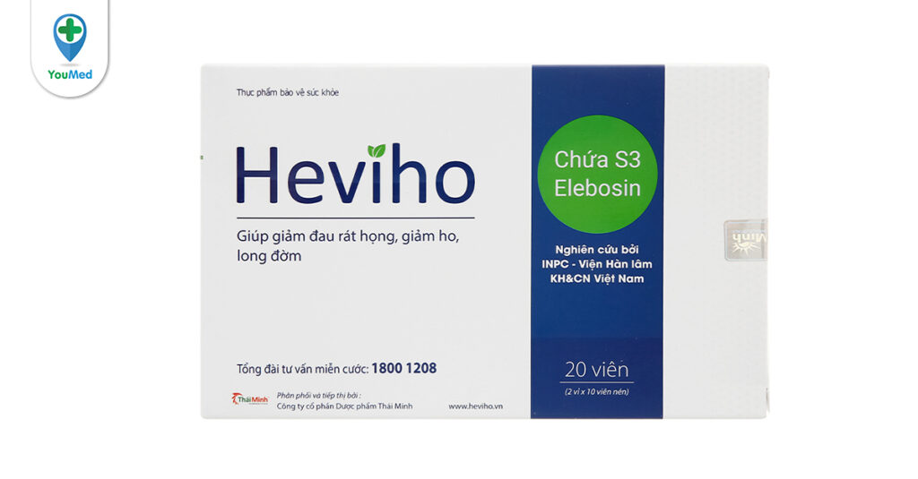 Viên uống giảm viêm đường hô hấp Heviho có tốt không? Lưu ý khi dùng