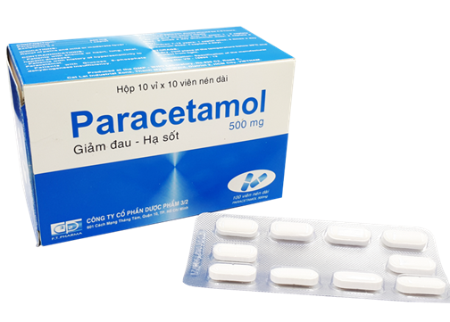 Thuốc paracetamol được sử dụng để hạ sốt, giảm đau, hỗ trợ điều trị triệu chứng do COVID