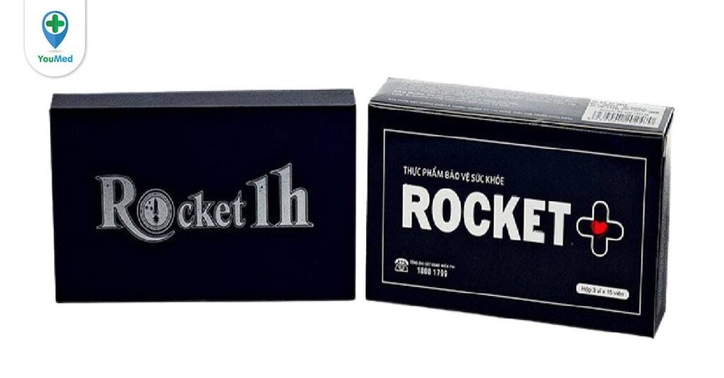 Rocket 1h và Rocket+: Thành phần, công dụng và cách dùng