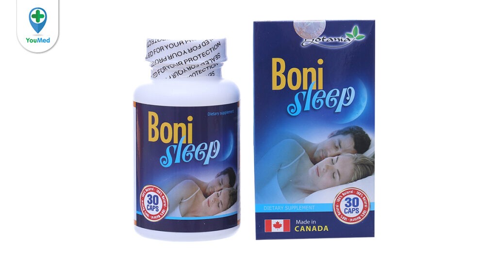 Viên uống hỗ trợ trị mất ngủ Boni Sleep có tốt không?