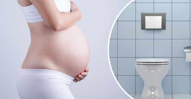 Phụ nữ khi mang thai có thể gặp phải tình trạng đi tiểu ra nước kèm các chất thải hoặc cặn màu trắng