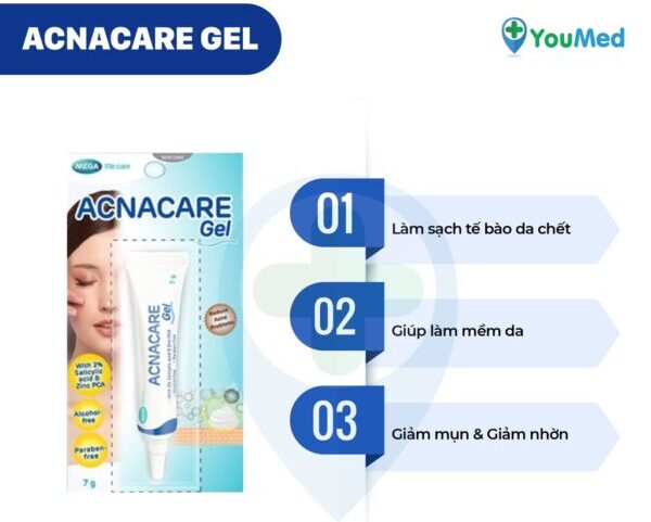 Gel trị mụn Acnacare gel