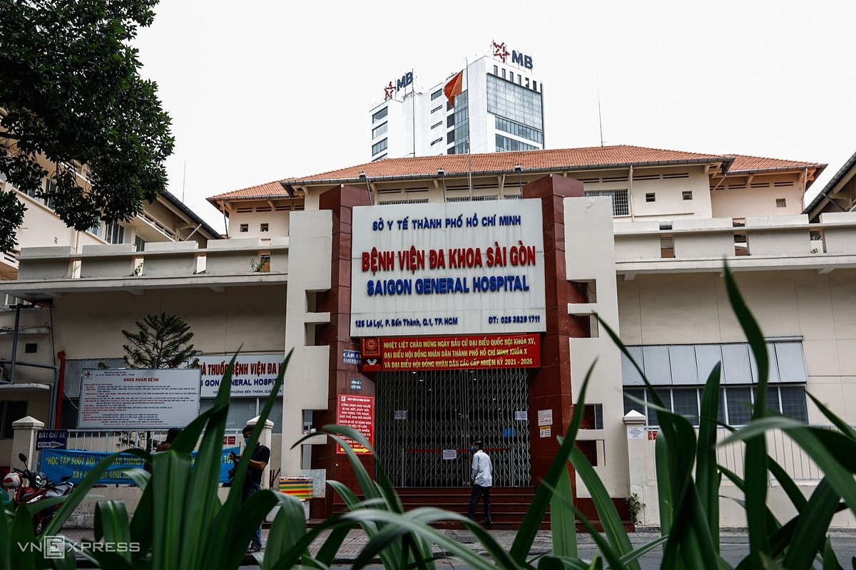 Bệnh viện Đa khoa Sài Gòn tọa lạc tại trung tâm TP.HCM