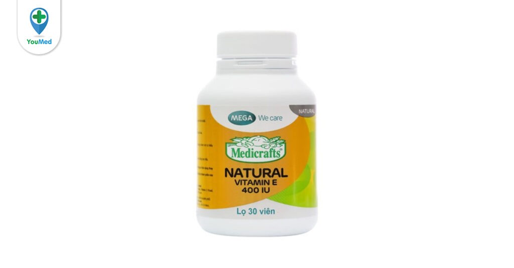 Viên uống Medicrafts Natural Vitamin E 400 IU có tốt không? Lưu ý khi dùng