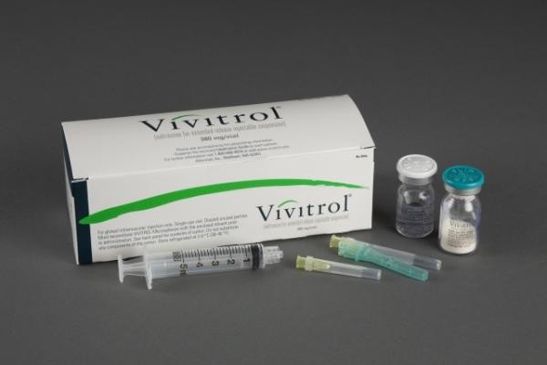 Vivitrol chứa thành phần chính là Naltrexon.