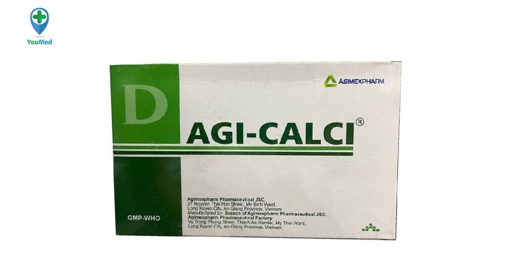 Agi-Calci là thuốc gì? Công dụng, cách dùng và lưu ý