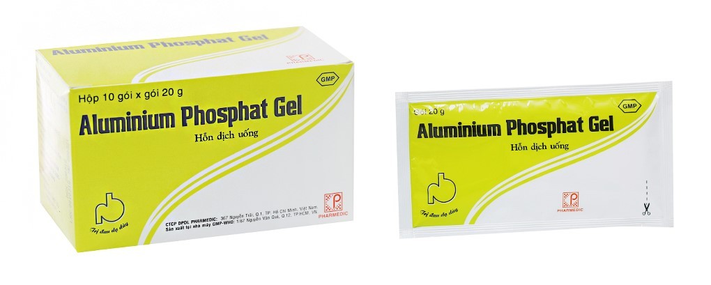 Aluminium Phosphat Gel là thuốc điều trị dạ dày sản xuất bởi công ty Pharmedic