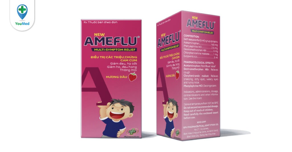 Ameflu đa triệu chứng là thuốc gì? Công dụng, cách dùng và lưu ý khi dùng