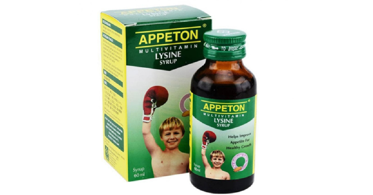 Appeton Lysine Syrup hỗ trợ phát triển chiều cao