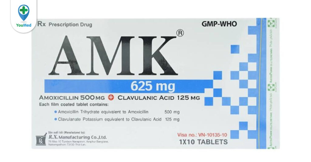 Kháng sinh Amk là thuốc gì? Công dụng, cách dùng và lưu ý khi dùng