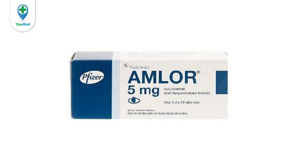 Amlor 5 Pfizer là thuốc gì? Công dụng và lưu ý khi sử dụng