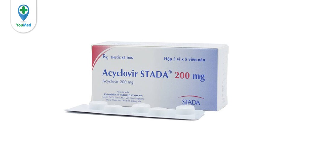 Acyclovir Stada 200 mg là thuốc gì? Công dụng, cách dùng và lưu ý