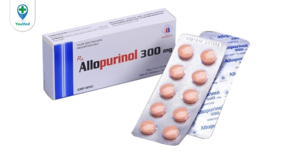 Allopurinol 300 mg là thuốc gì? Công dụng, cách dùng và lưu ý