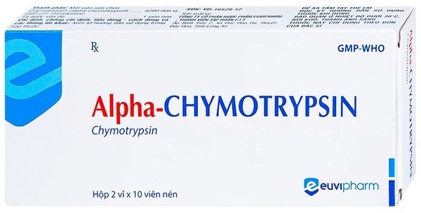 Thuốc Alpha-Chymotrypsin 4200 IU là thuốc chỉ định dùng trong điều trị chống viêm, chống phù nề