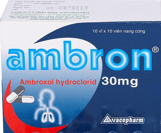 Ambron Vaco thuốc giảm tiết dịch ở bệnh lý đường hô hấp