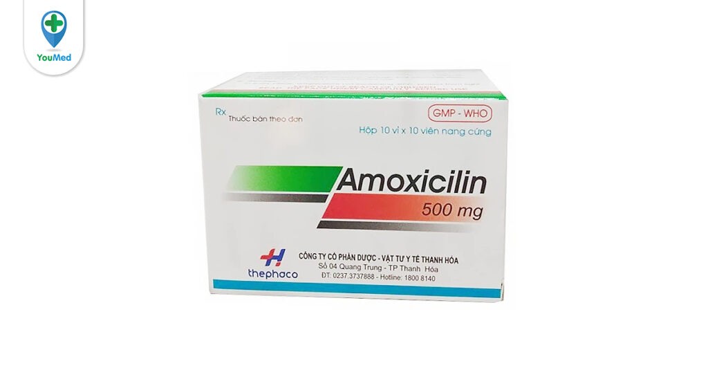 Amoxicilin 500 mg là thuốc gì? Công dụng, cách dùng và lưu ý khi dùng