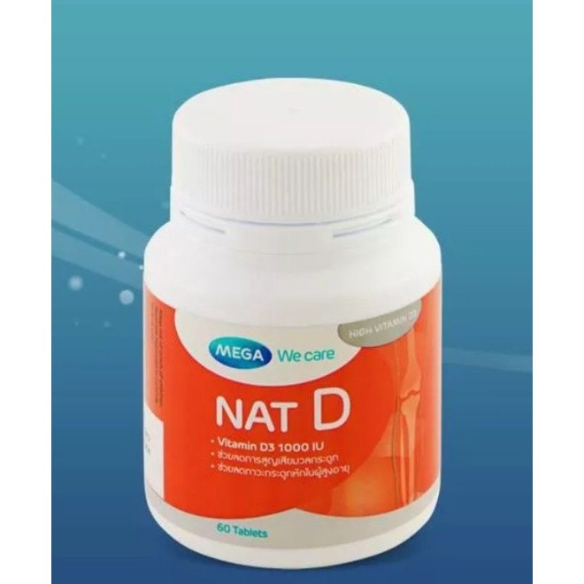  Nat D 1000 bổ sung vitamin D cần thiết cho sức khỏe.