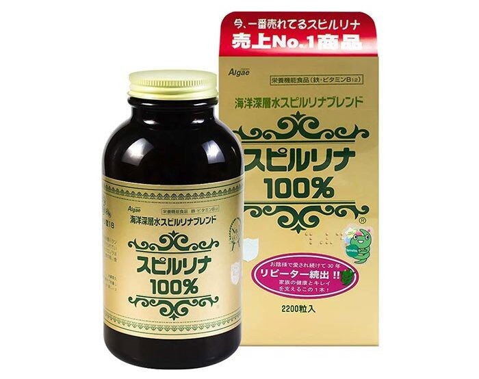 Spirulina Japan Algae có nhiều giá trị dinh dưỡng