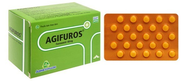 Thuốc Agifuros 40 mg dùng trong điều trị tiểu ít, tăng huyết áp, xơ gan...