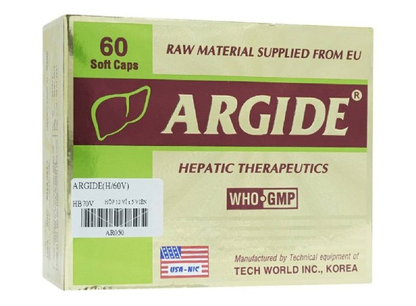 Argide là thuốc trị các bệnh lý về gan