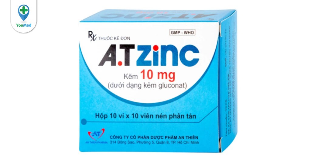 A.t Zinc là thuốc gì? Công dụng, cách dùng và lưu ý khi dùng