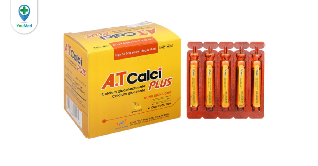 A.T Calci Plus là thuốc gì? Công dụng, cách dùng và lưu ý khi dùng