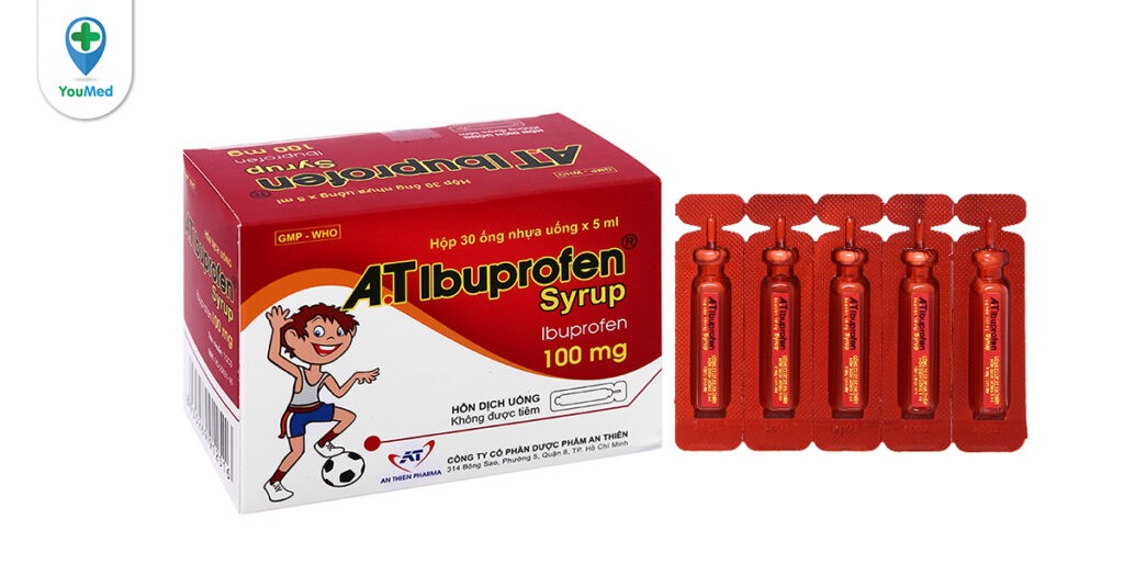 A.t Ibuprofen Syrup là thuốc gì? Công dụng, cách dùng và lưu ý khi dùng