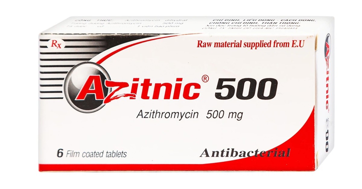 Azitnic là kháng sinh thuộc nhóm macrolid