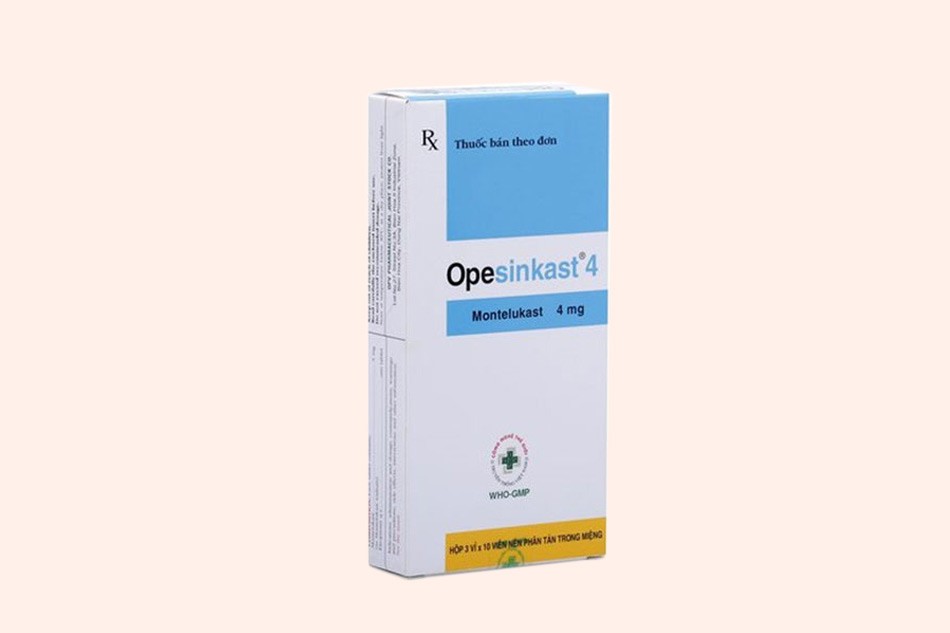 Opesinkast được dùng nhiều trong hen suyễn và viêm mũi dị ứng