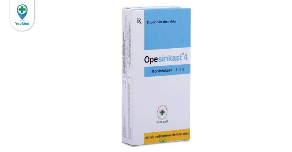 Opesinkast là thuốc gì? Công dụng, cách dùng và lưu ý khi dùng