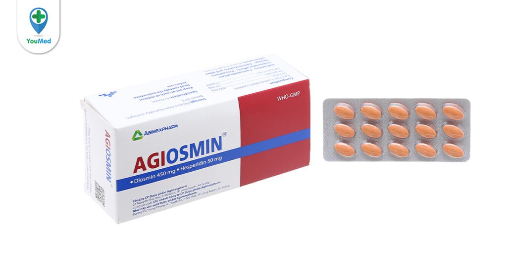 Agiosmin 500mg là thuốc gì? Công dụng, cách dùng và lưu ý