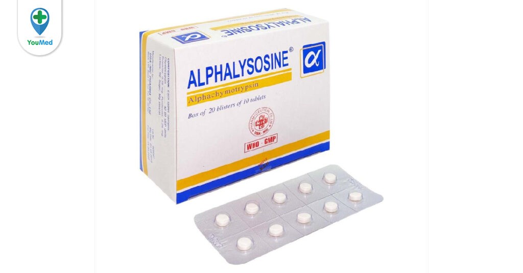Alphalysosine là thuốc gì? Công dụng, cách dùng và lưu ý