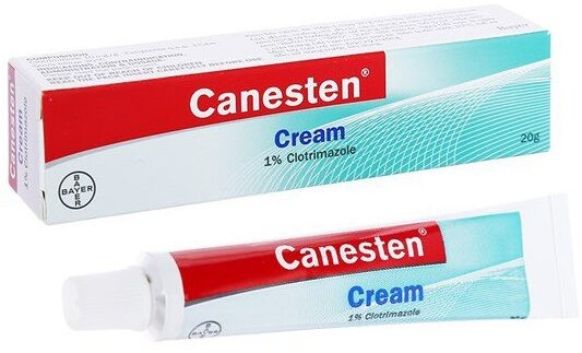 Canesten cream 1% là một trong số thuốc bôi vùng kín