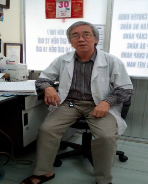 BS. Hoãn đã có đến 33 năm làm việc tại bệnh viện Đà Nẵng