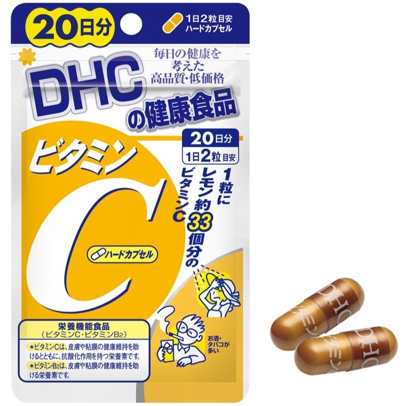 Viên uống DHC Vitamin C giúp da sáng mịn, giảm thâm