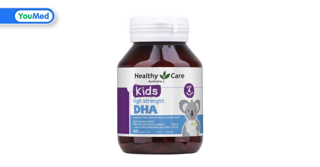 Viên uống DHA Kids Healthy Care bổ sung DHA cho bé có tốt không?