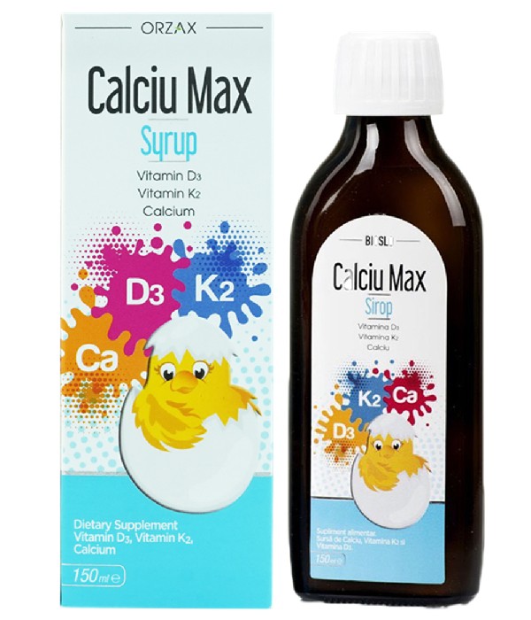 Calciu Max Orzax có thể hỗ trợ bổ sung canxi, vitamin D3, vitamin K
